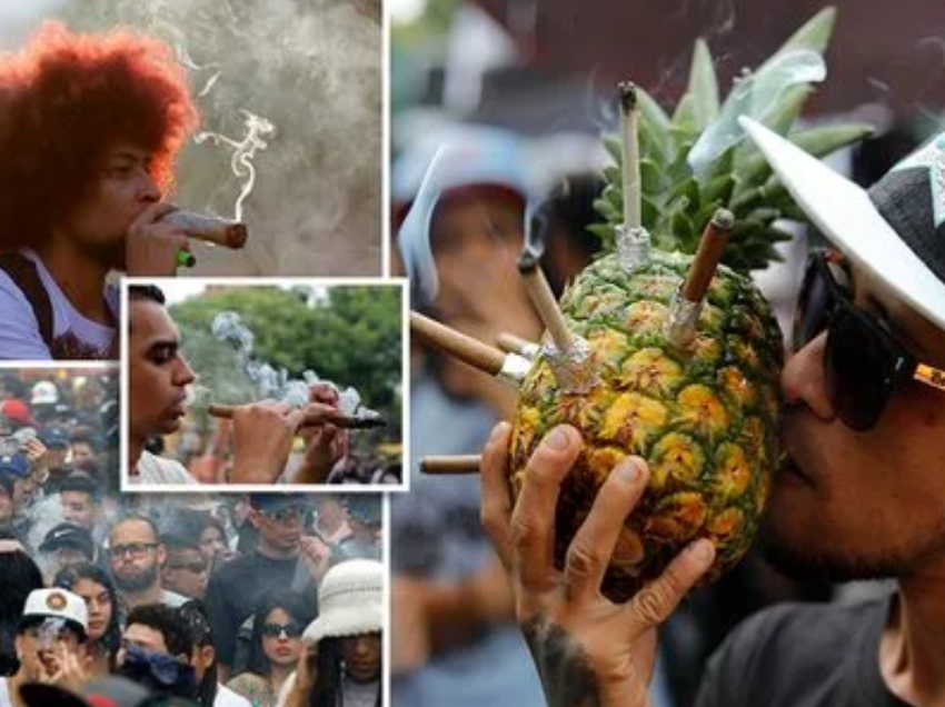 Mijëra kërkojnë legalizimin e marijuanës në marshimin gjigant në Kolumbi 