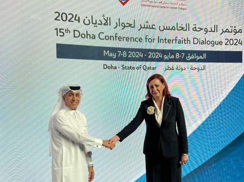 Rexhepi në Katar, merr pjesë në Dialogun Ndërfetar -  adreson çështje të rëndësishme për familjen, arsimin dhe jo-diskriminimin