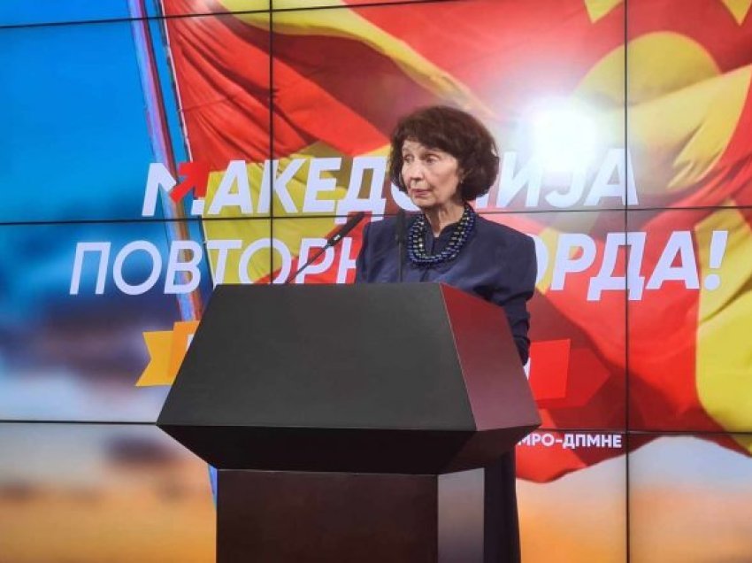 Maqedonia zyrtarisht mori presidenten e parë femër