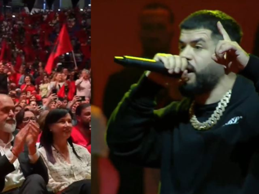 Rama e duartroket së bashku me Lindën, Noizy ndalon performancën: Meritojmë respektin e botës, për ata që nuk kanë besuar tek ne…