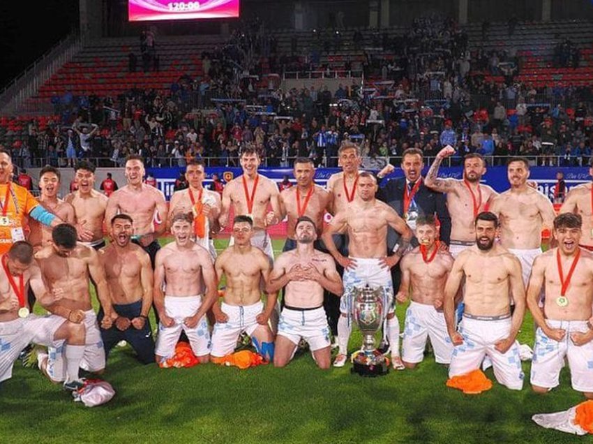 Skuadra e Kategorisë së Dytë fiton Kupën dhe kualifikohet në Ligën e Europës