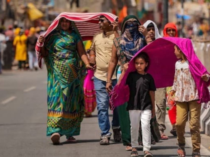 Kryeqyteti indian regjistron ditën më të nxehtë të sezonit me 47.4 gradë Celsius