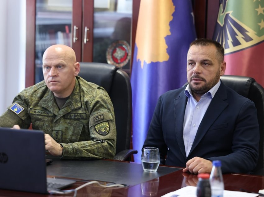Maqedonci e Jashari morën pjesë në takimin e Grupit të Kontaktit për Mbrojtjen e Ukrainë
