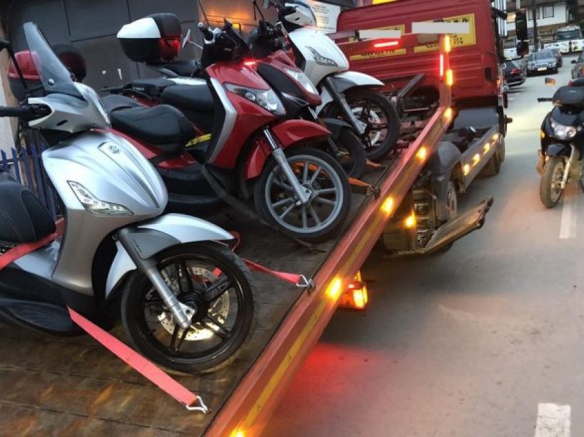 Policia sekuestron 19 motoçikleta në Pejë