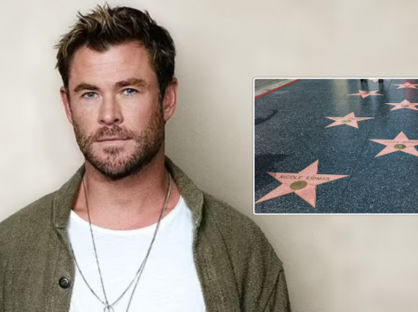 Chris Hemsworth do të nderohet me një yll në “Walk of Fame”