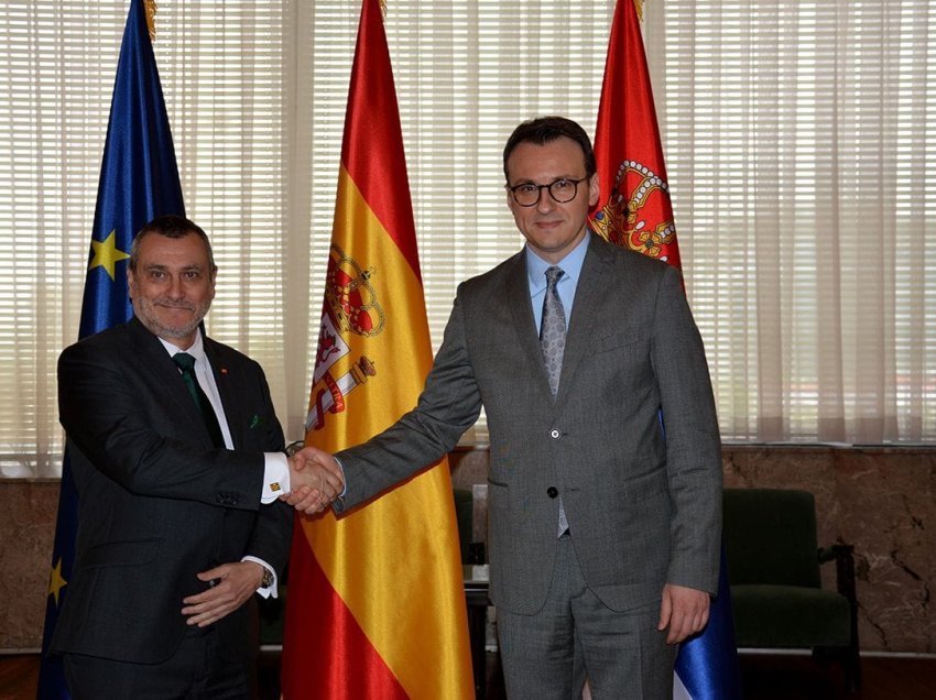 Petkoviq takon ambasadorin spanjoll, i flet për Kosovën