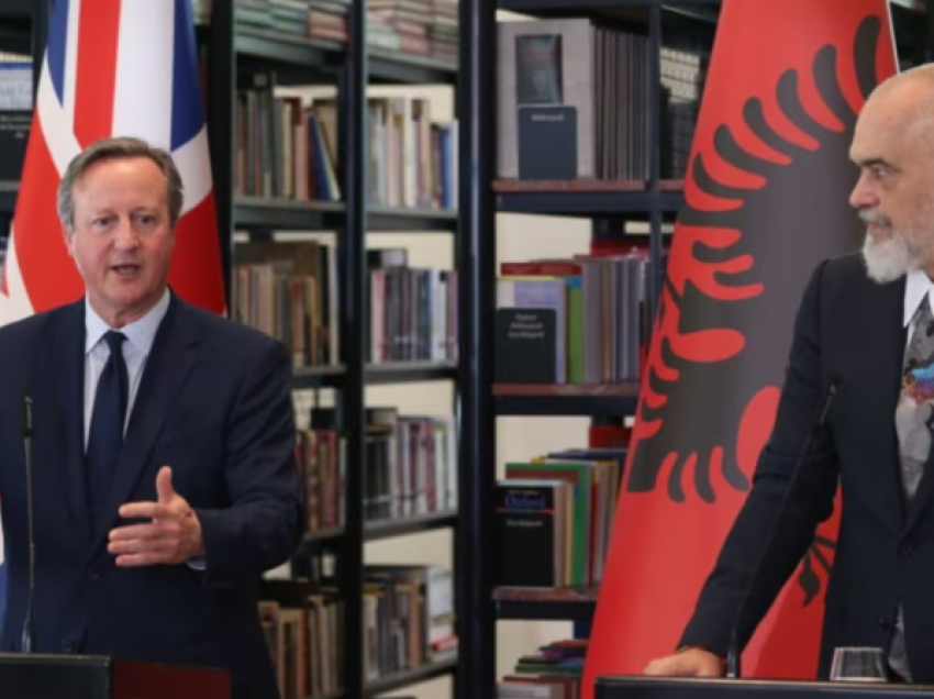 Cameron nga konferenca me Ramën: Procesi i pajtimit dhe rritjes ekonomike, përparësi në Ballkan