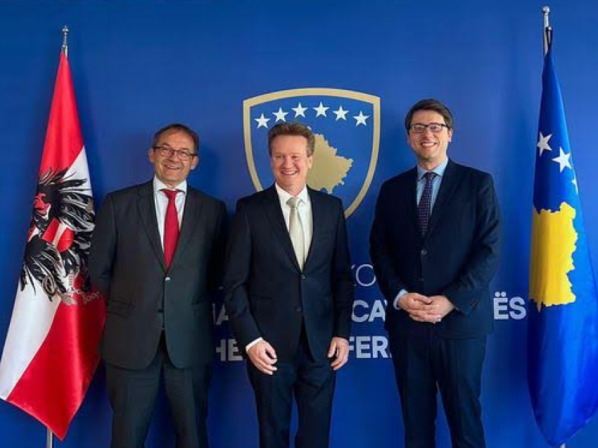 Austria shpreh gatishmëri për thellimin e bashkëpunimit me qeverinë e Kosovës