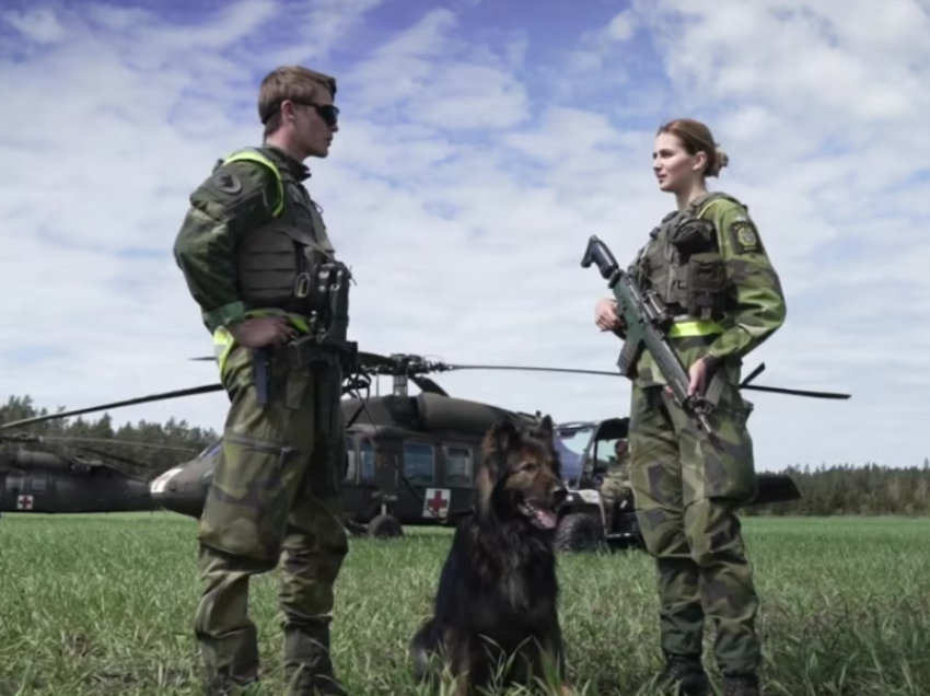 Suedia stërvitet për të mbrojtur veten dhe partnerët e NATO-s