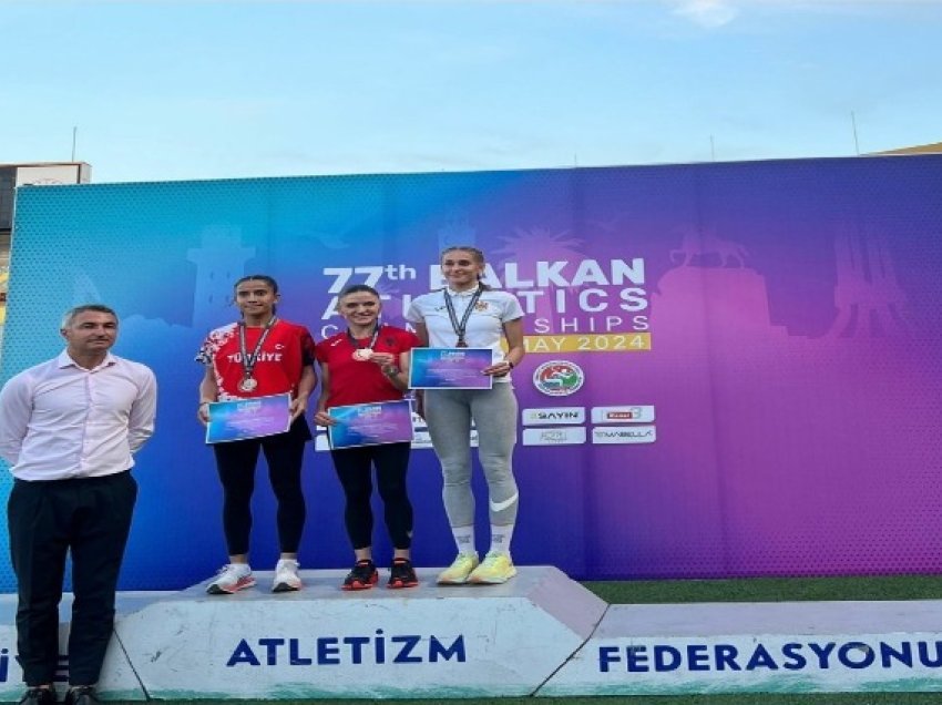 Luiza Gega, e artë në Kampionatin Ballkanik