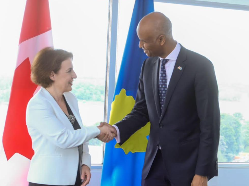 Gërvalla takoi ministrin e Zhvillimit Ndërkombëtar të Kanadasë