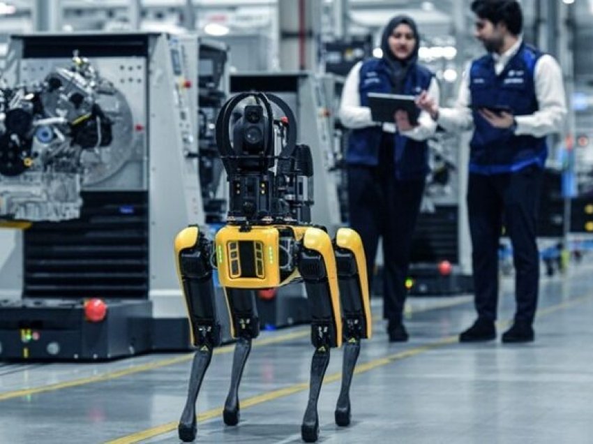 Qentë robotikë “patrullojnë” në fabrikat e BMW-së