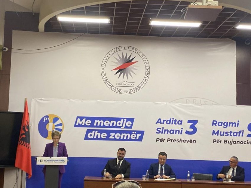 Sinani: Të zgjedhim a jemi të nënshtruar ndaj Beogradit apo bashkëpunim me Prishtinën dhe Tiranën