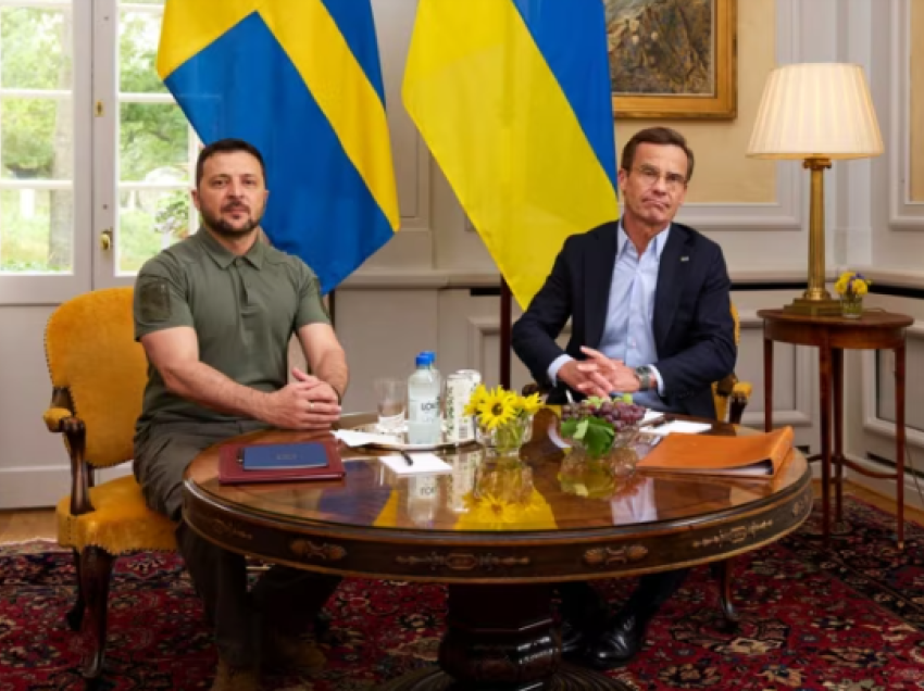 Suedia i jep ndihmë ushtarake Ukrainës në vlerë prej 1.3 miliard dollarësh