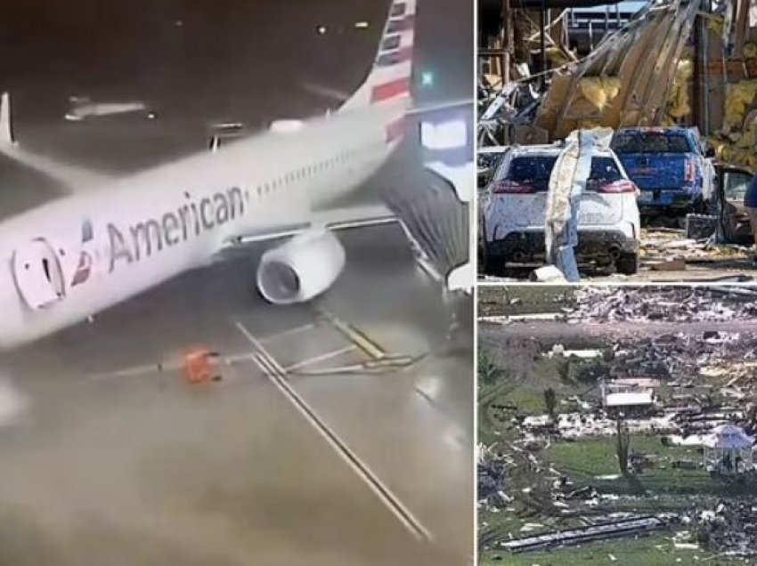 Erërat e forta lëviznin aeroplanin 40 tonësh në aeroportin e Dallasit – sillej sikur të ishte ndërtuar nga letra