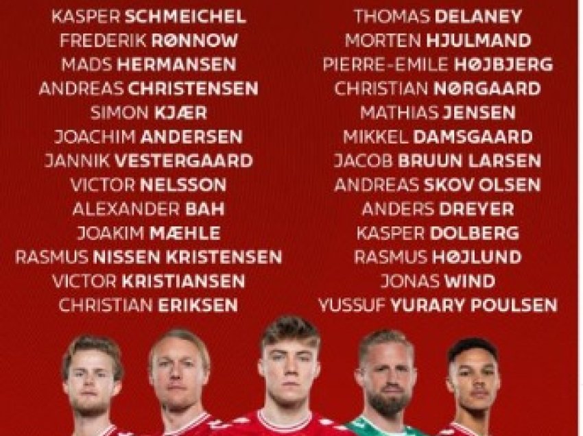  Hjulmand ka publikuar listën me emrat që do të jenë të pranishëm në Gjermani