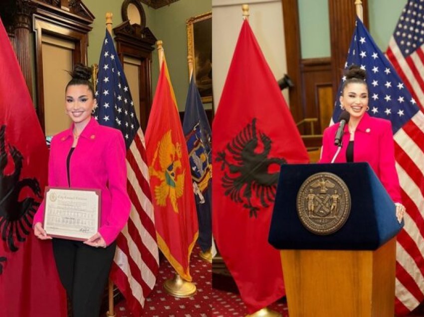 Këngëtarja me prejardhje shqiptare nderohet nga qyteti i New York-ut