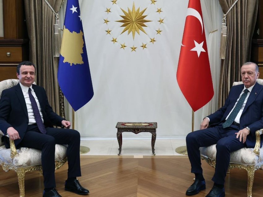 Kurti deklarohet për takimin me Erdoganin