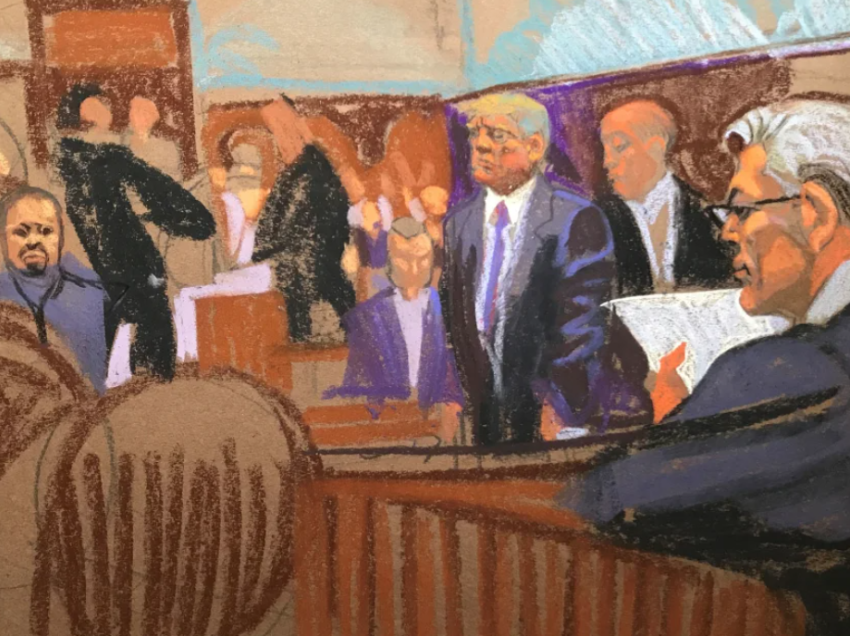 Dalin detaje nga salla e gjyqit: Donald Trump hyri i relaksuar, doli me fytyrë të vrenjtur